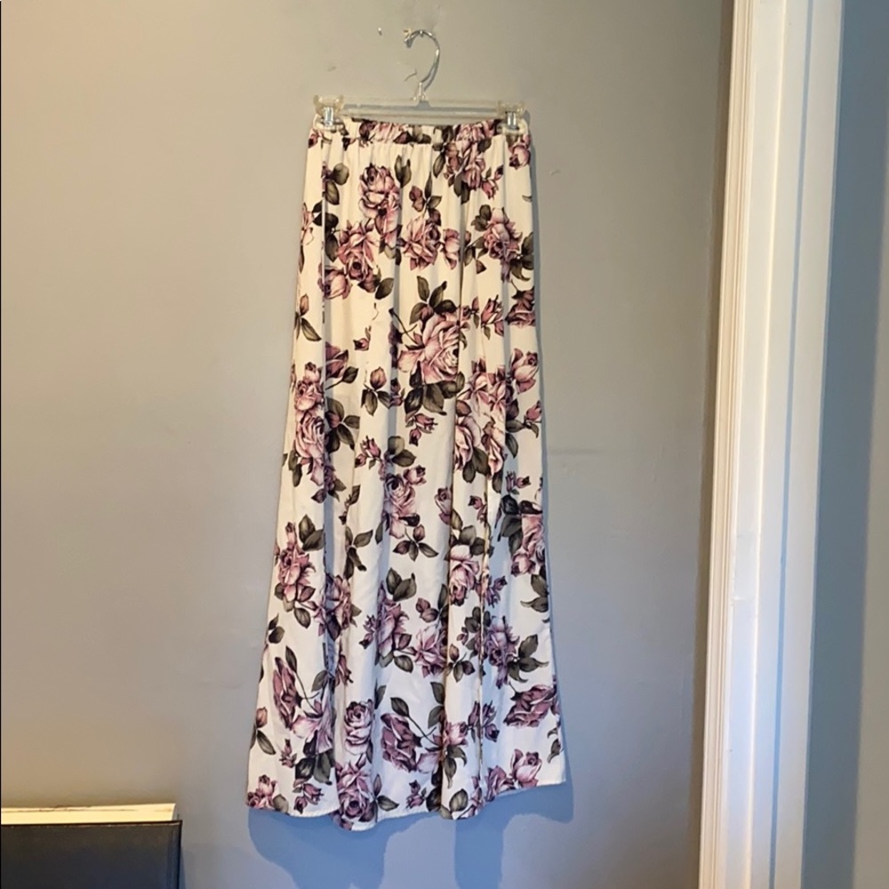 Floral Maxi Skirt